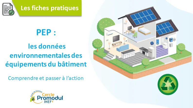 PEP : les données environnementales des équipements du bâtiment