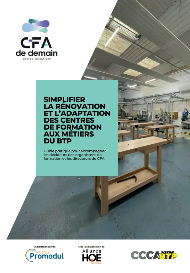 Rénovation énergétique et adaptation des centres de formation du BTP : guide pratique