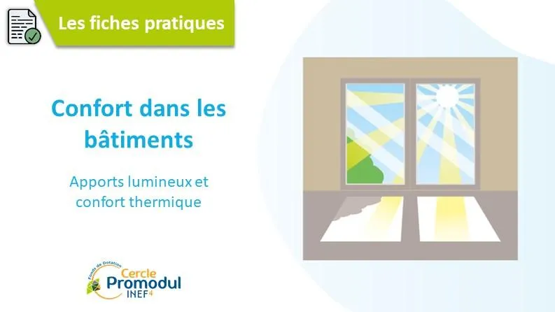 Confort dans les bâtiments : Apports lumineux et confort thermique