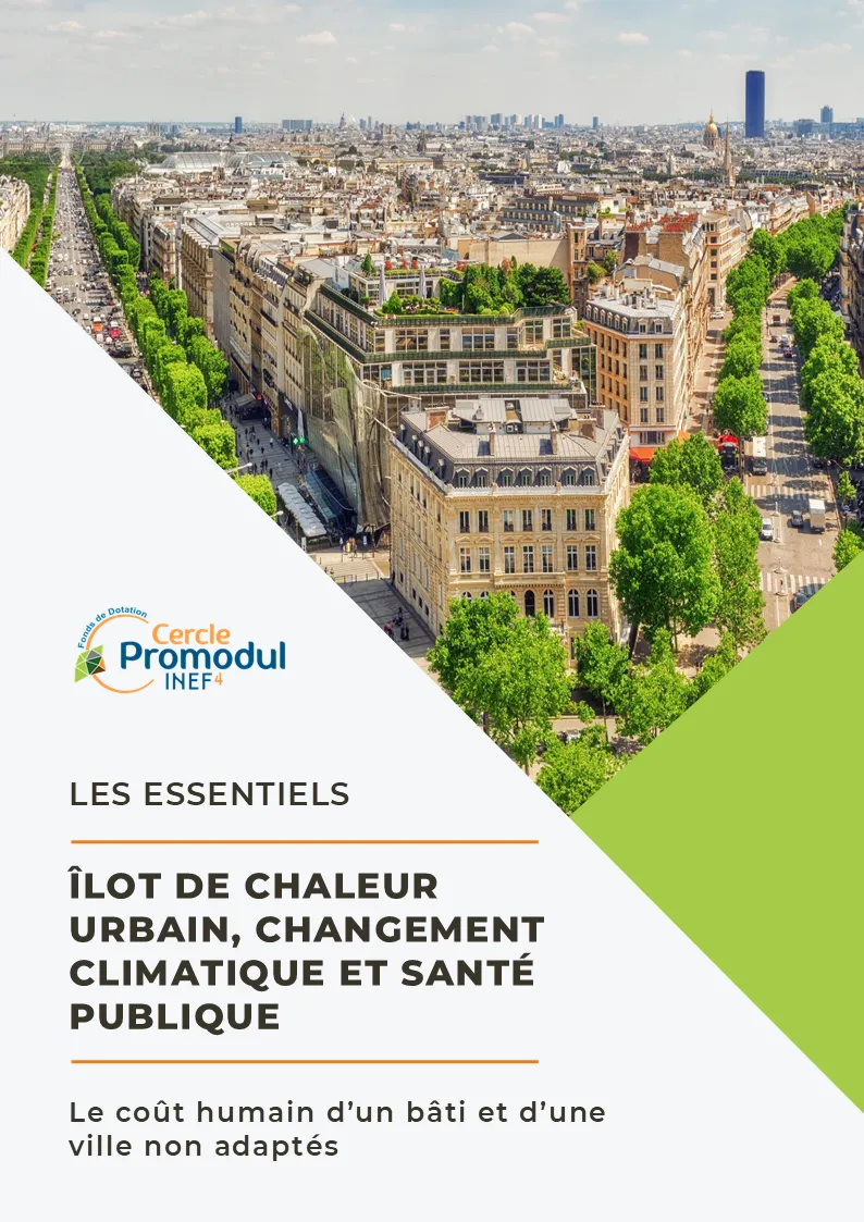Îlot de chaleur, changement climatique et santé publique